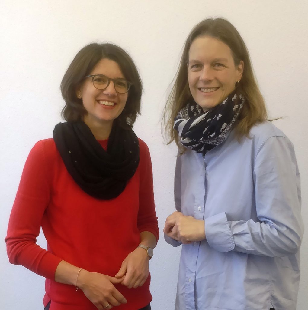 Für-Mamis-und-Babys_Stillberatung-mit-der-Nachbarschaftshilfe-Vaterstetten-Foto_NBH v.l.n.r. Annabell Wegener, Daphne Kretschmar